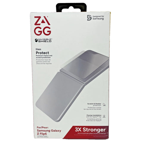 Zagg Glass Antimicrobial Screen Protector - Samsung Galaxy Z Flip6