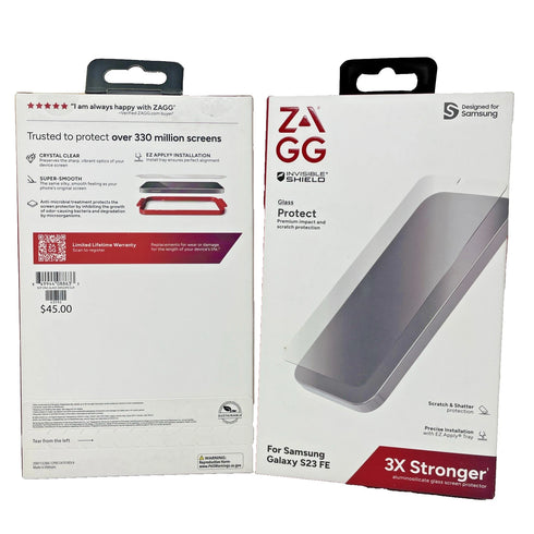 ZAGG Invisible Shield Glass Screen Protector for Samsung Galaxy S23 FE