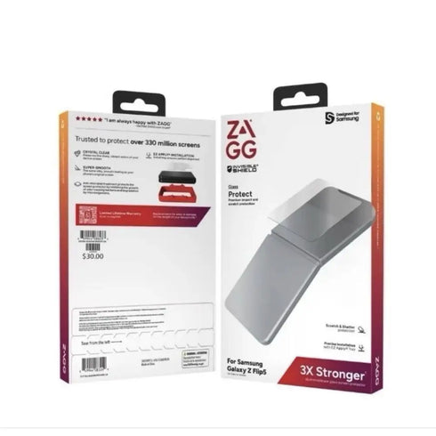ZAGG Invisible Shield Glass Screen Protector for Samsung Galaxy Z Flip5