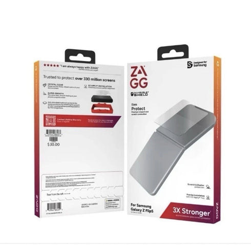 ZAGG Invisible Shield Glass Screen Protector for Samsung Galaxy Z Flip5