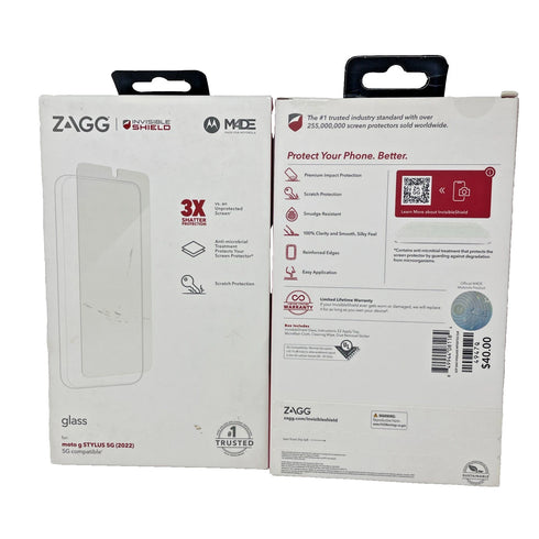 ZAGG InvisibleShield Glass Screen Protector for Moto G Stylus 5G (2022)